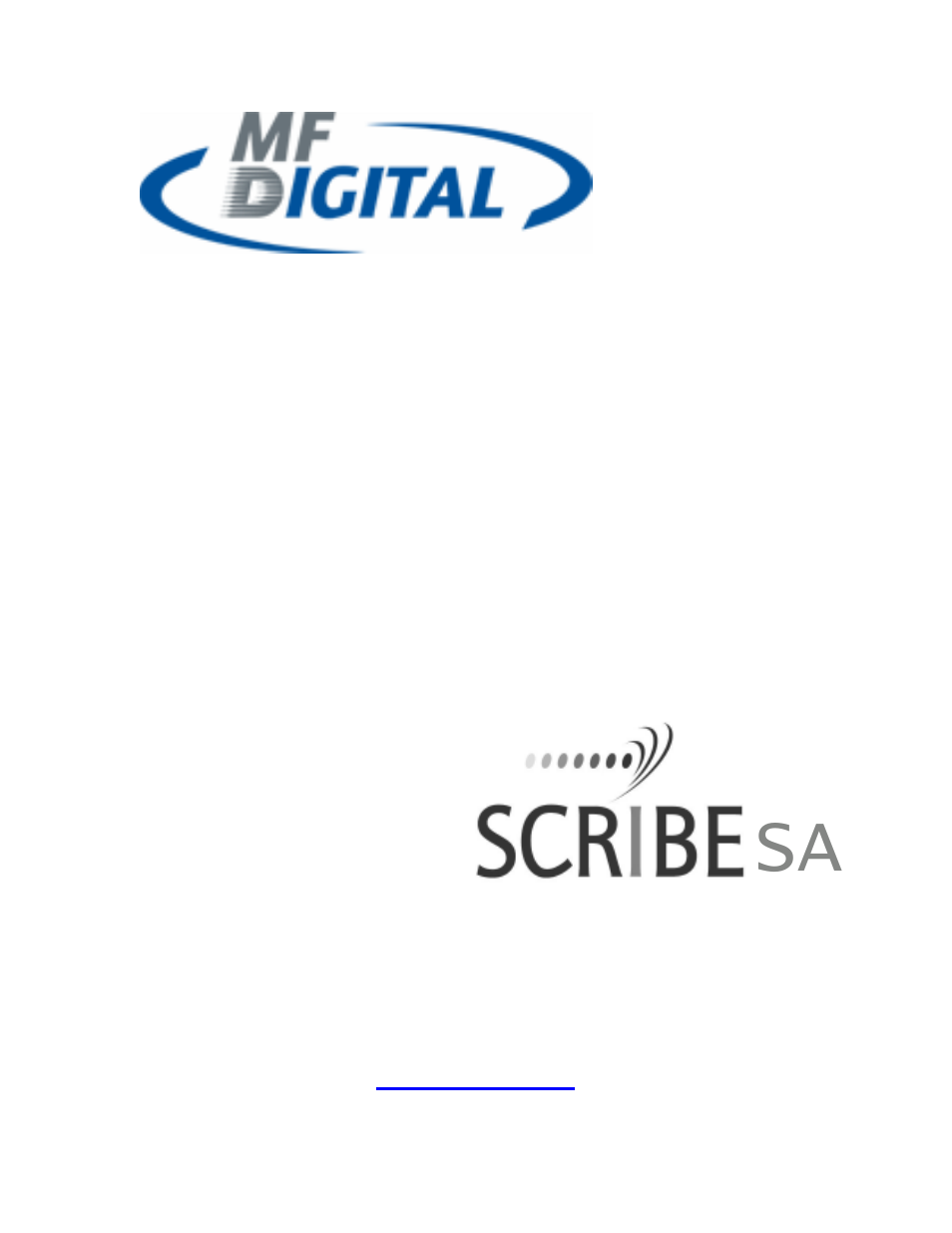 MF Digital SCRIBE SA LX1 & 3102 User Manual | 10 pages