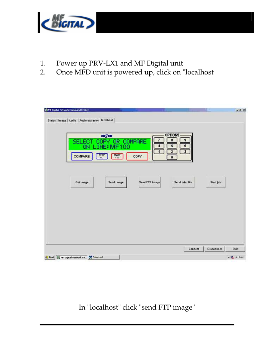 Operation | MF Digital SCRIBE SA LX1 & 3102 User Manual | Page 3 / 10