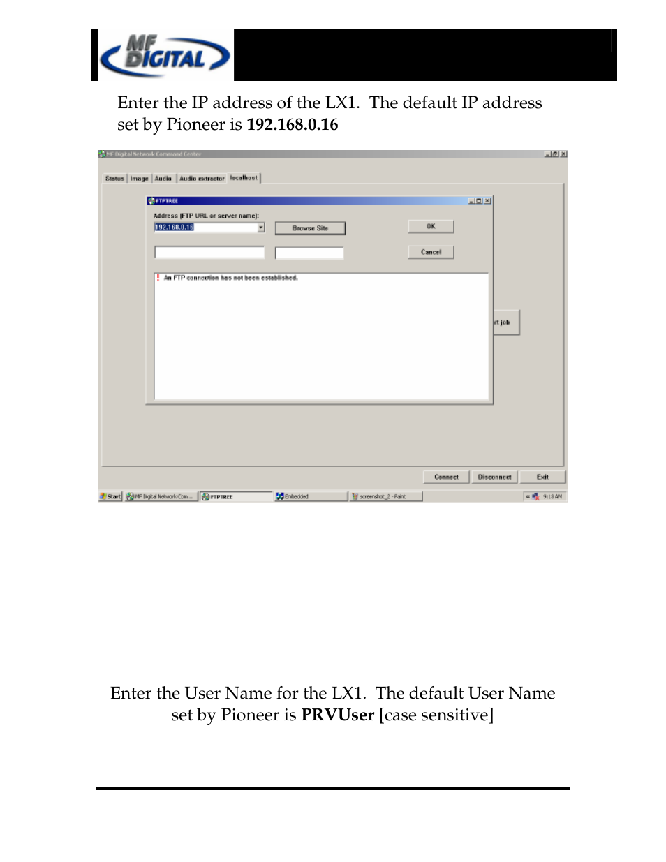 Page 5 | MF Digital SCRIBE SA LX1 & 3102 User Manual | Page 5 / 10