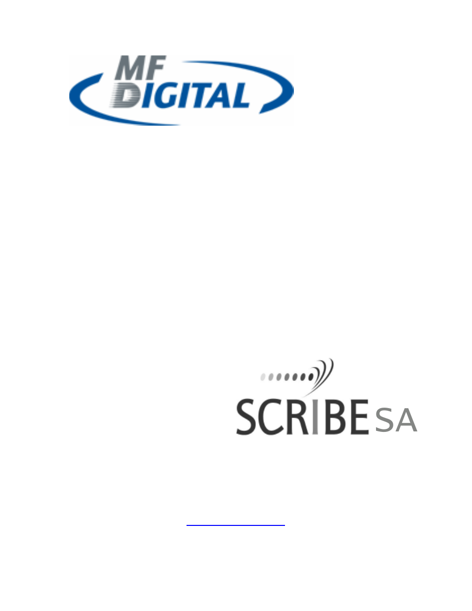 MF Digital SCRIBE SA LX1 & 3104 User Manual | 10 pages