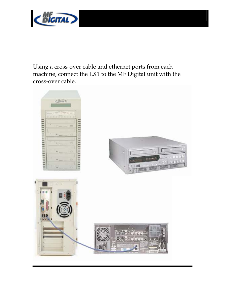Connection, Page 2 | MF Digital LX1 & 5906 User Manual | Page 2 / 10
