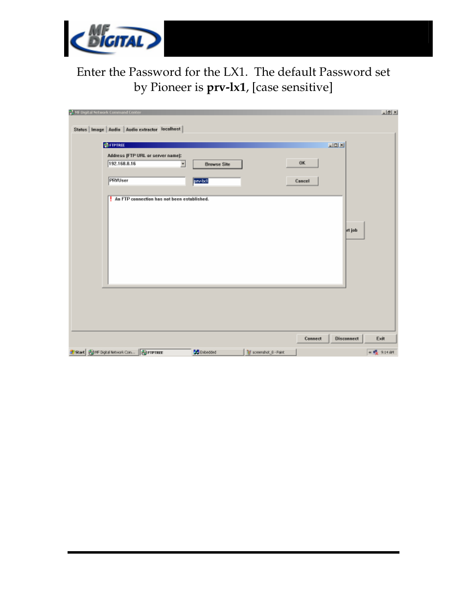 Page 7 | MF Digital LX1 & 5906 User Manual | Page 7 / 10