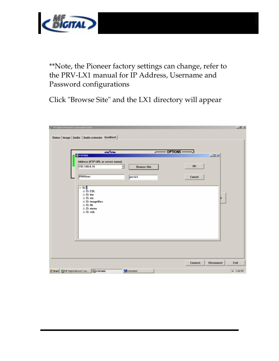 Page 8 | MF Digital LX1 & 5906 User Manual | Page 8 / 10