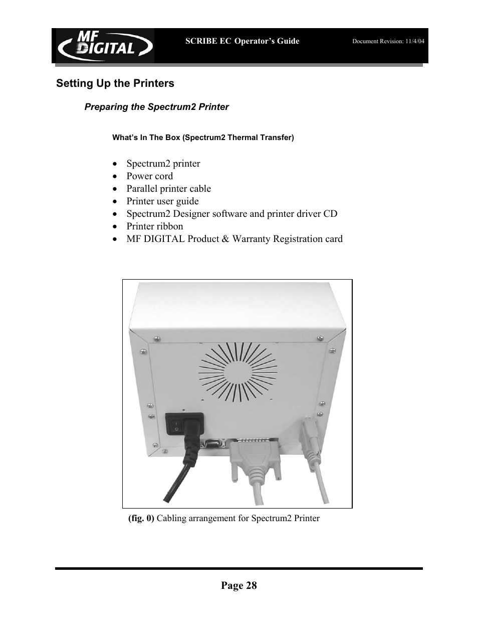 MF Digital SCRIBE EC PC-Based Series User Manual | Page 29 / 91