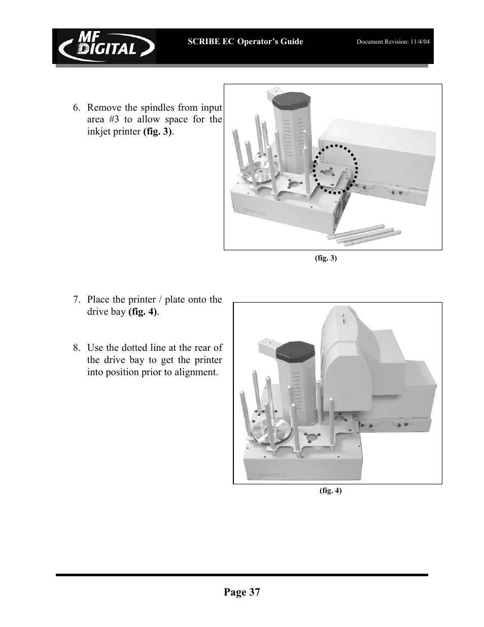 MF Digital SCRIBE EC PC-Based Series User Manual | Page 38 / 91