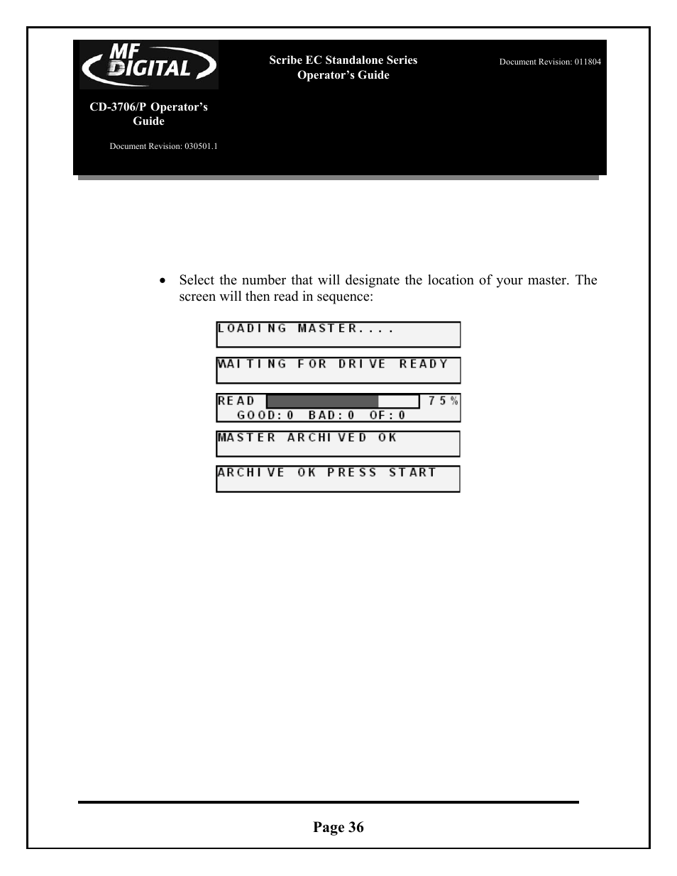 Page 36 | MF Digital SCRIBE EC_PC_manual User Manual | Page 36 / 63