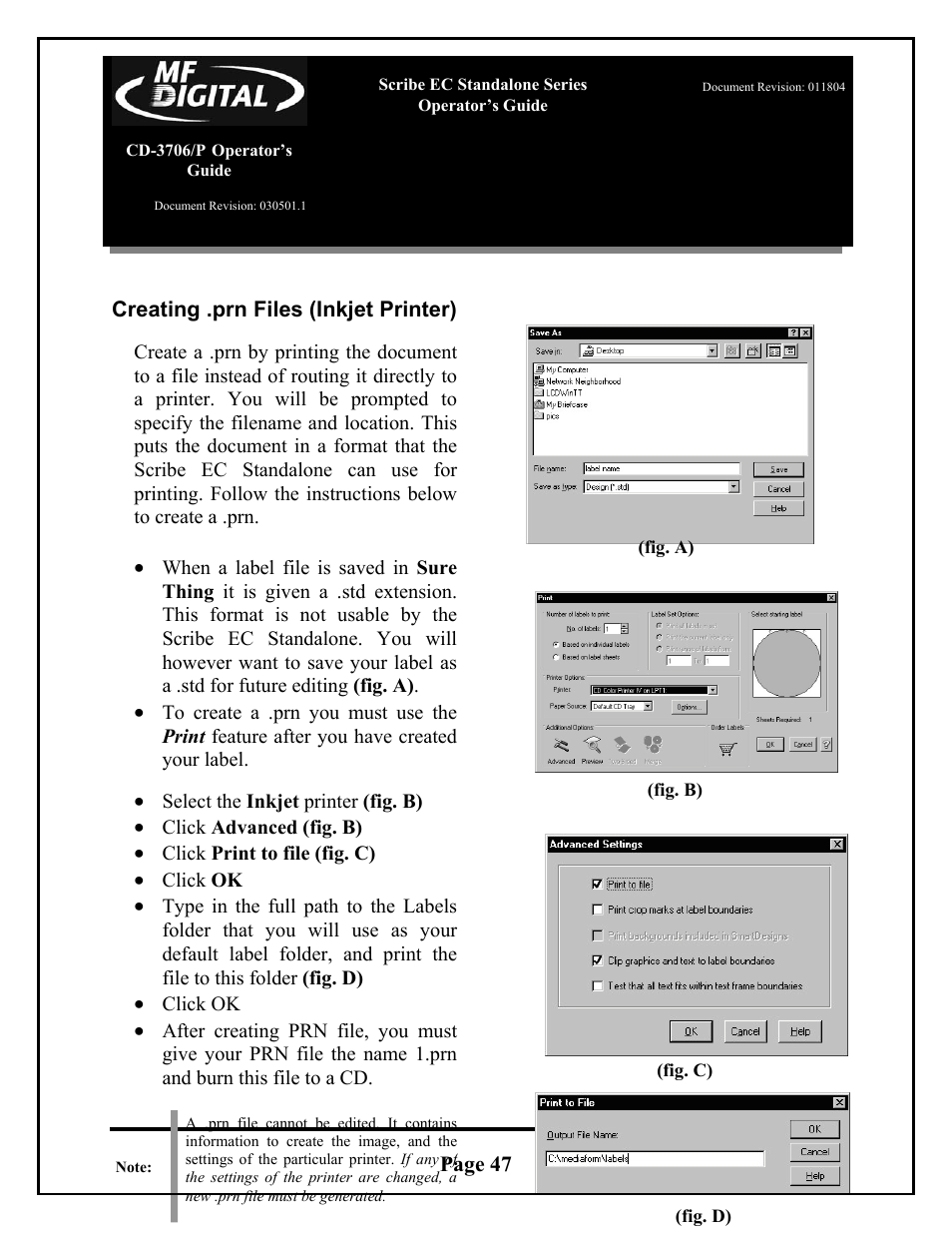 MF Digital SCRIBE EC_PC_manual User Manual | Page 47 / 63