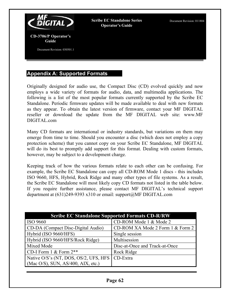 MF Digital SCRIBE EC_PC_manual User Manual | Page 62 / 63