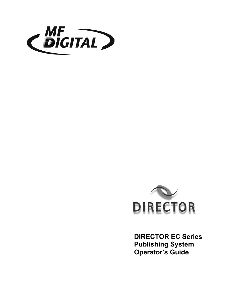 MF Digital Director EC Publishing Series User Manual | 87 pages