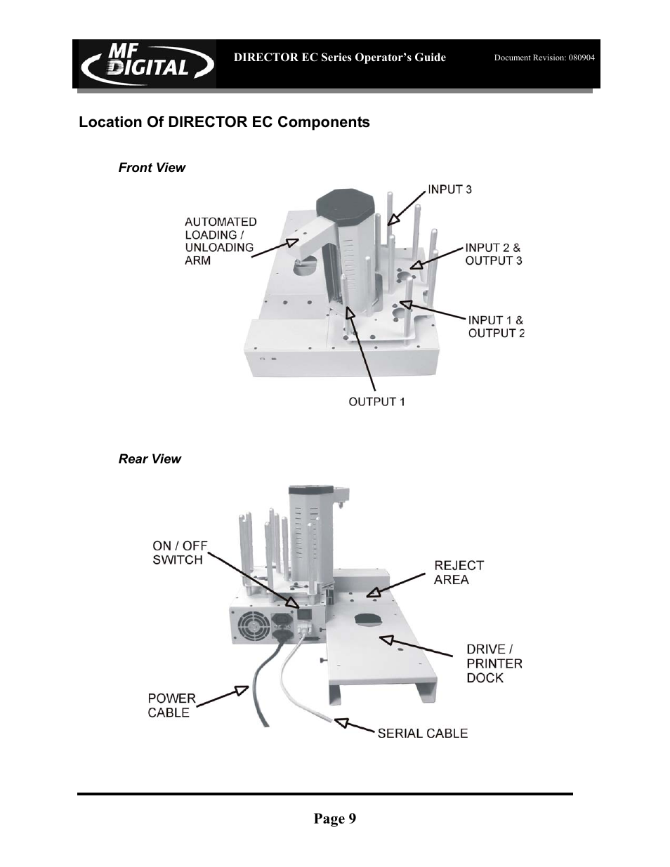 MF Digital Director EC Publishing Series User Manual | Page 10 / 87