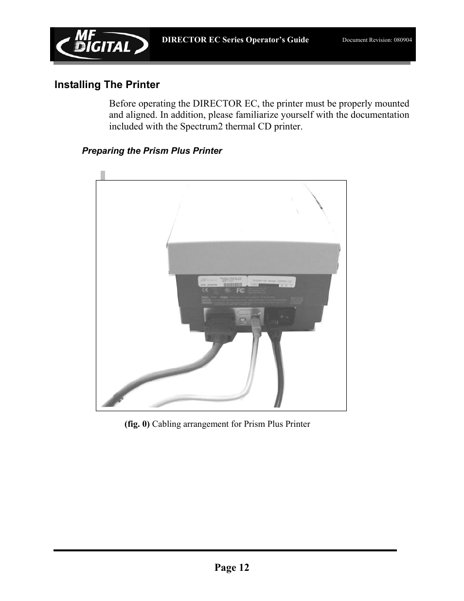 MF Digital Director EC Publishing Series User Manual | Page 13 / 87