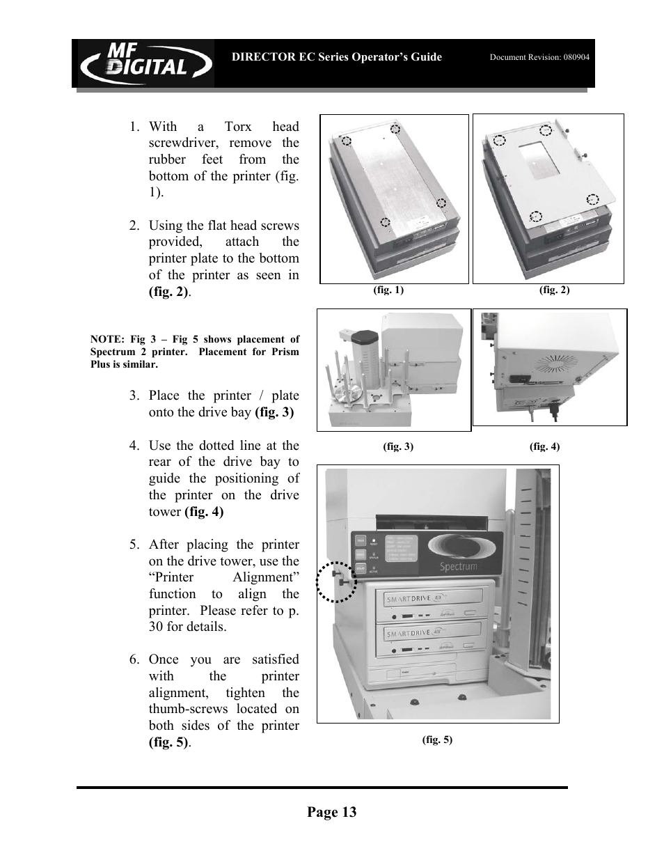 MF Digital Director EC Publishing Series User Manual | Page 14 / 87