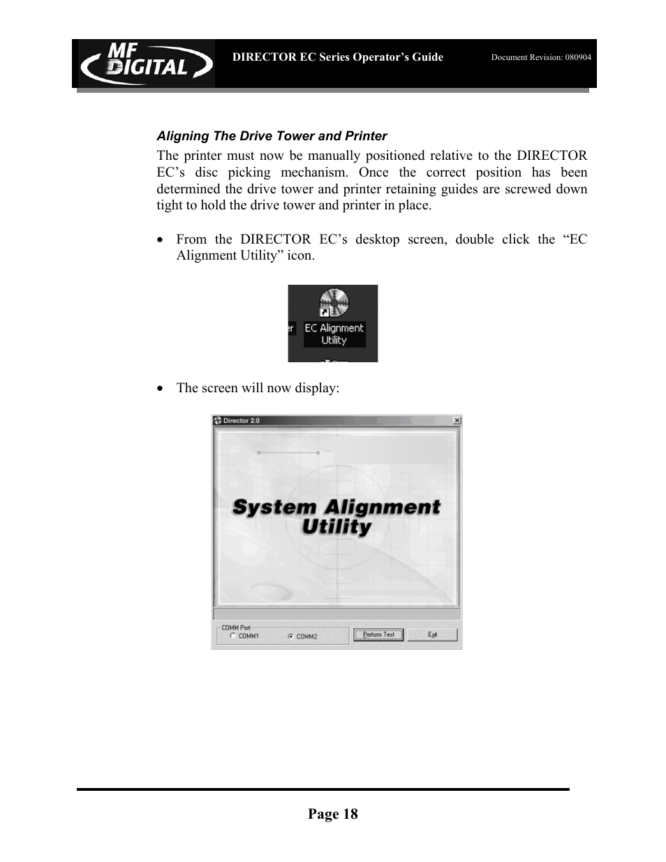 MF Digital Director EC Publishing Series User Manual | Page 19 / 87