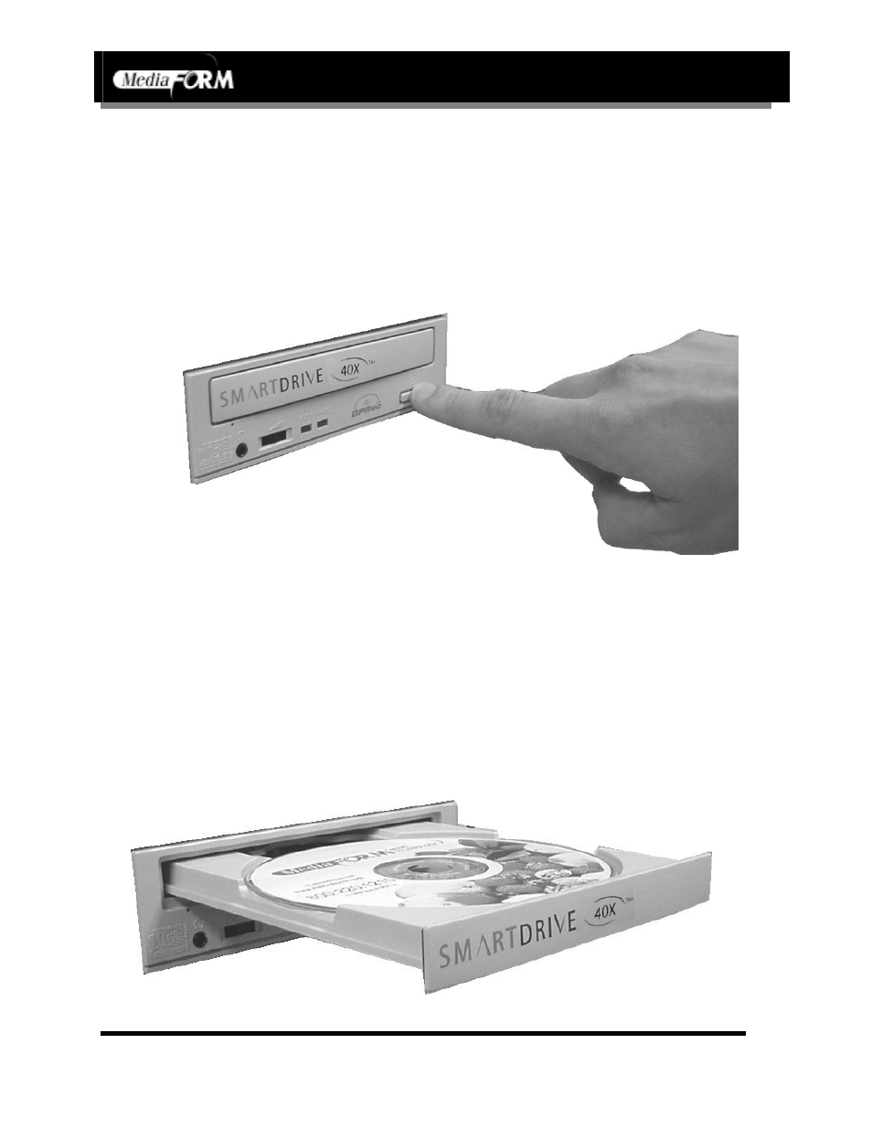 Page 14, Loading a disc, Removing a disc | MF Digital CD-5908 (Rev: 08/01/02) User Manual | Page 15 / 49