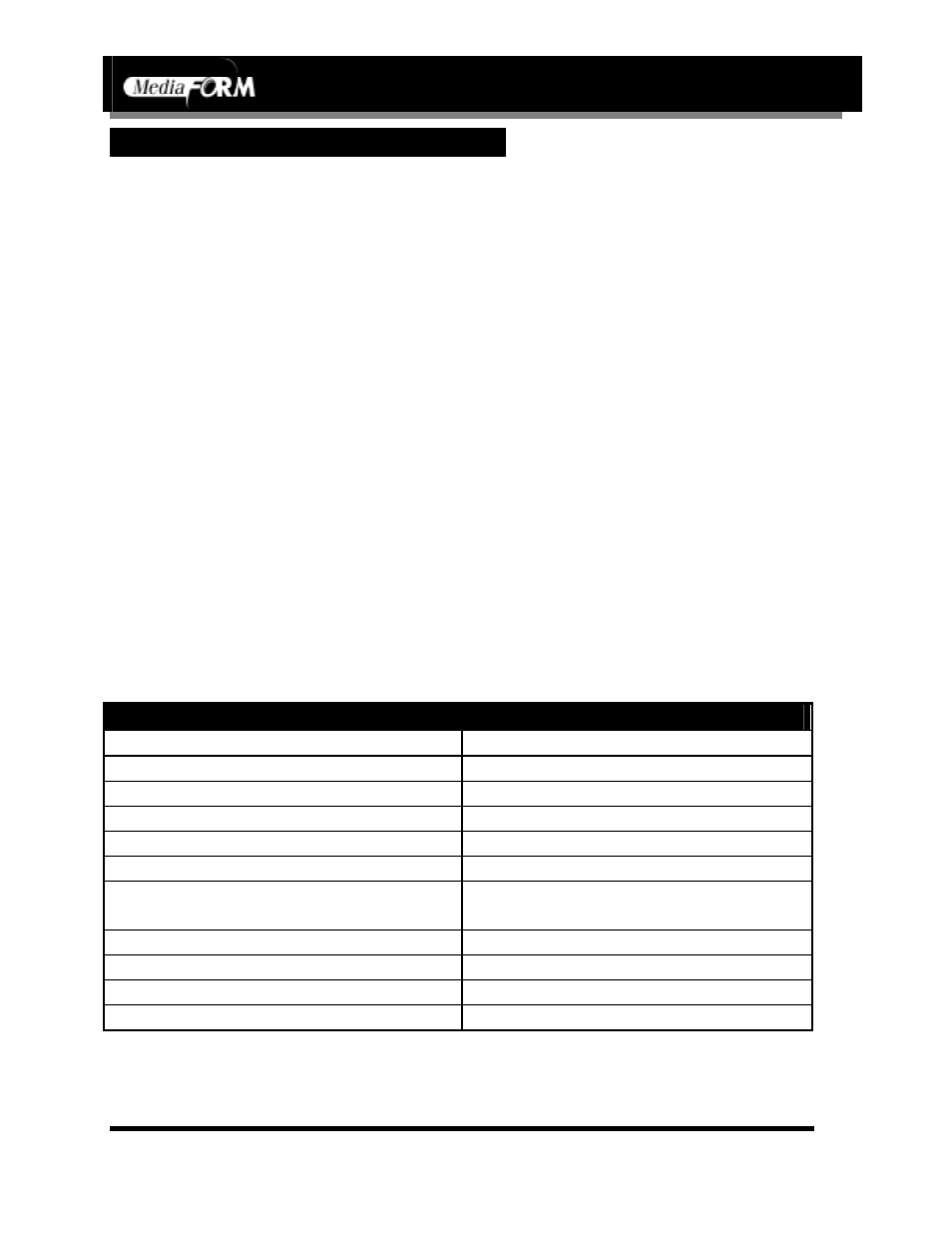 Appendix a: supported formats, Page 47, 5000 series supported formats cd-r/rw | MF Digital CD-5908 (Rev: 08/01/02) User Manual | Page 48 / 49