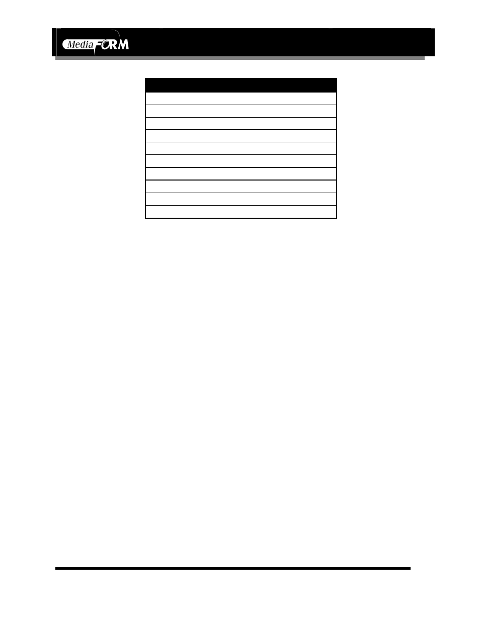 Page 40, 5000d series supported formats | MF Digital DVD-5912 (Rev: 03/05/01) User Manual | Page 41 / 41