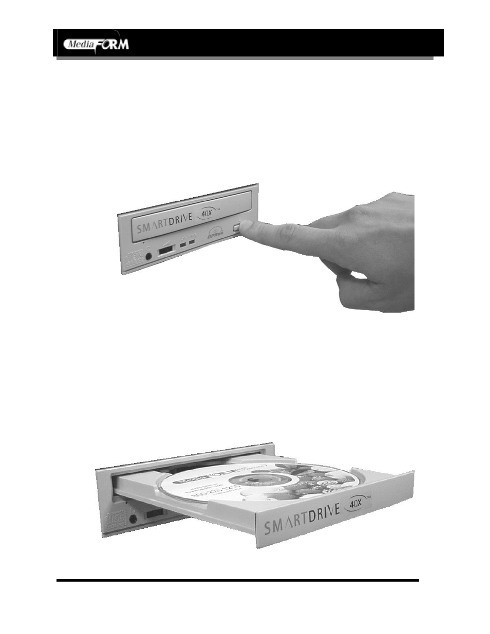 Page 14, Loading a disc, Removing a disc | MF Digital CD-3703 (Rev: 08/01/02) User Manual | Page 15 / 40