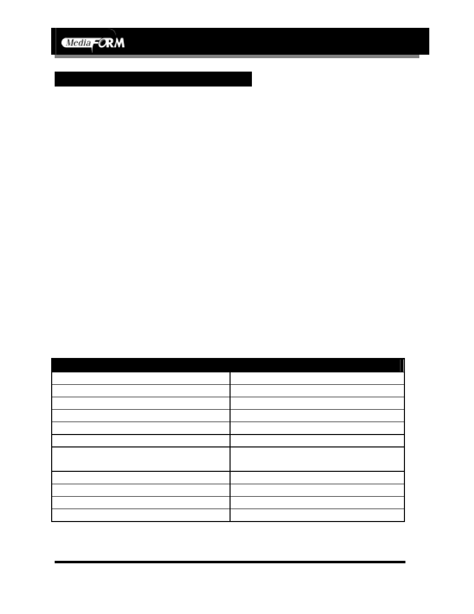 Appendix a: supported formats, Page 38, Cd-3000 supported formats cd-r/rw | MF Digital CD-3703 (Rev: 08/01/02) User Manual | Page 39 / 40