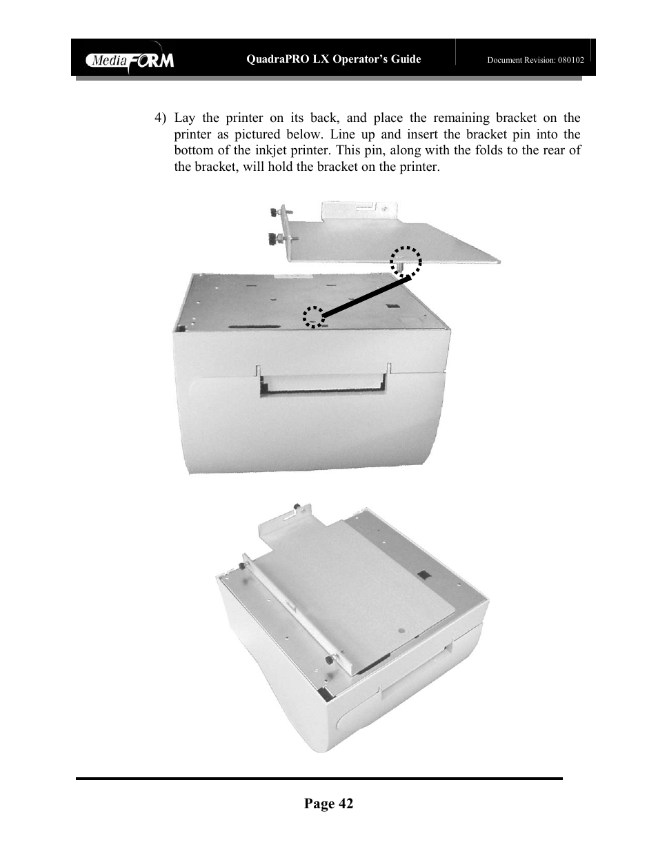 Page 42 | MF Digital CD-QuadraPRO (Rev: 08/01/02) User Manual | Page 43 / 55