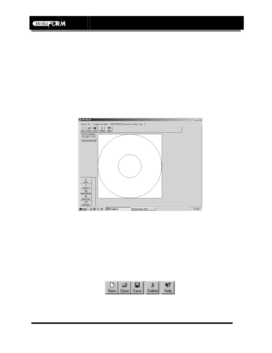 Creating disc labels | MF Digital DIRECTOR Series (Rev: 06/01/02) User Manual | Page 47 / 105