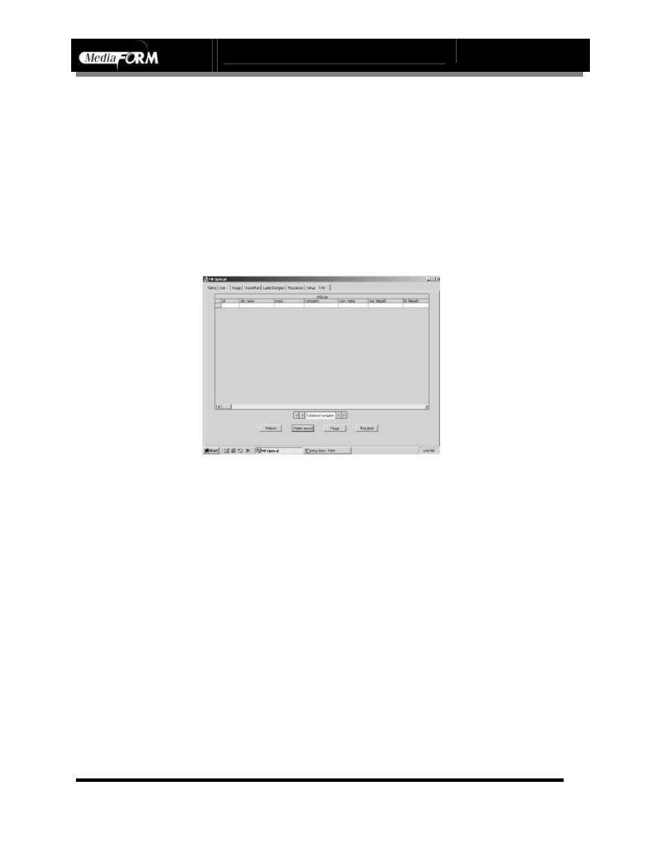 Viewing logs, Page 86, Updating job records | Navigating job records | MF Digital DIRECTOR CD/DVD Combo Series (Rev: 08/01/02) User Manual | Page 87 / 104