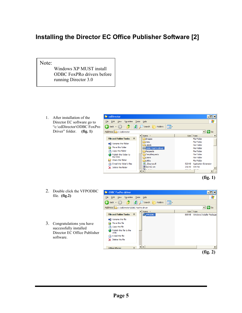 Selecting system drives for director ec | MF Digital DIRECTOR EC OFFICE PUBLISHER WITH Spectrum2 PRINTER User Manual | Page 5 / 14