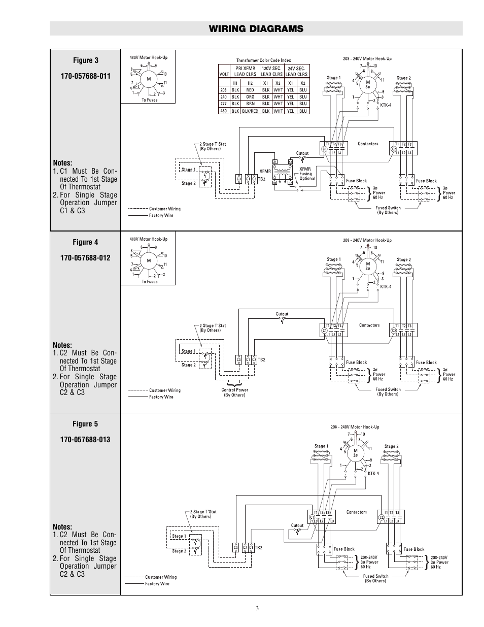 Wiring diagrams | Chromalox PF452-4 User Manual | Page 3 / 6