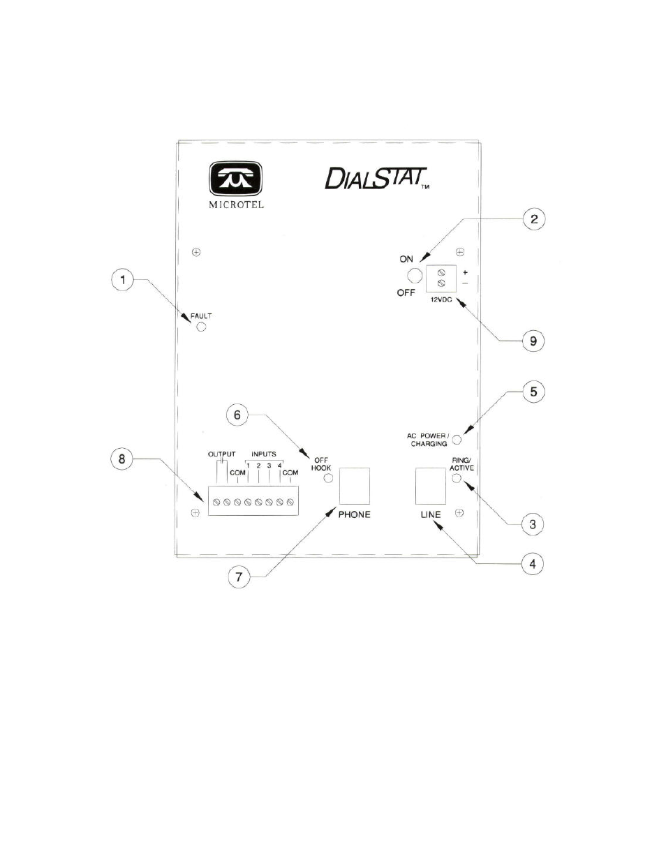 Microtel DialStat (No Fault Indicators) User Manual | Page 6 / 31