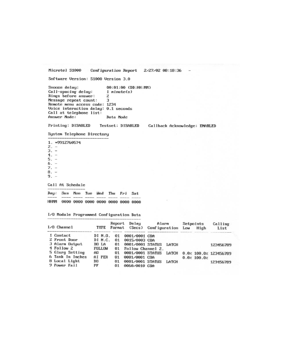 Microtel Series 1000 User Manual | Page 76 / 82