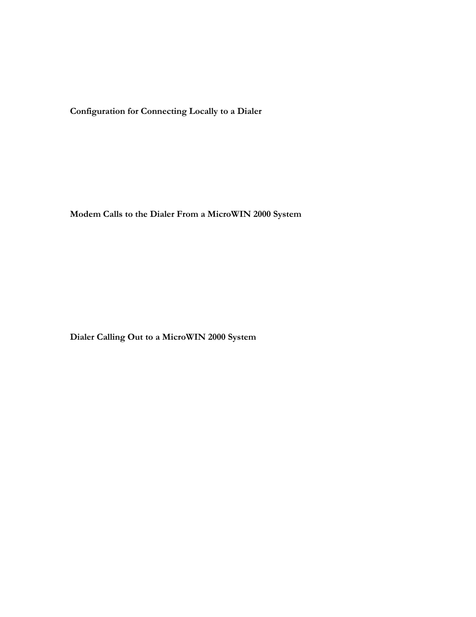 Dialer configuration programming | Microtel MicroWin 2000 User Manual | Page 13 / 110