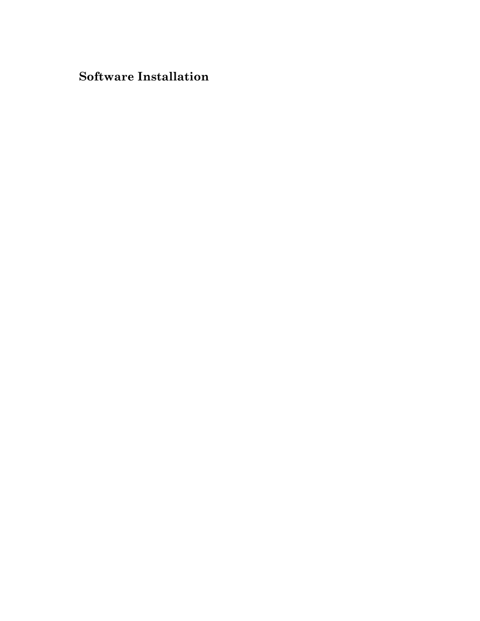 Software installation, Windows 3.1, Windows 95 | Microtel MicroWin 2000 User Manual | Page 9 / 110