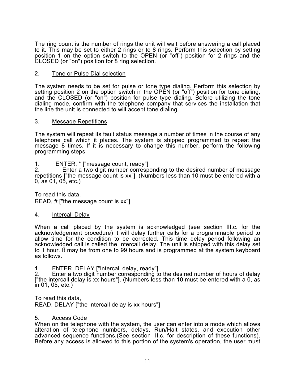 Microtel Series 100 User Manual | Page 15 / 28