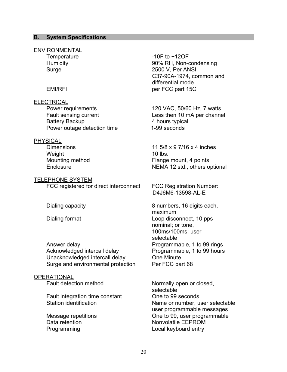 Microtel Series 200 User Manual | Page 24 / 27