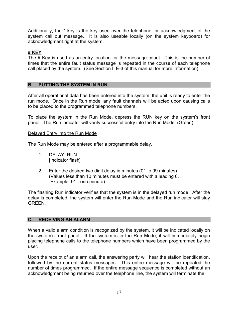 Microtel Series 250 User Manual | Page 21 / 28