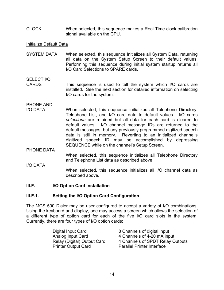 Microtel Series 500 User Manual | Page 21 / 74