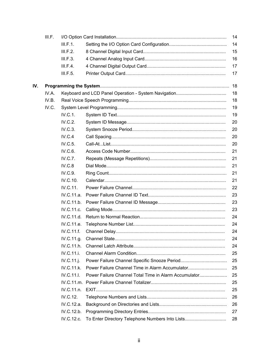 Microtel Series 500 User Manual | Page 4 / 74