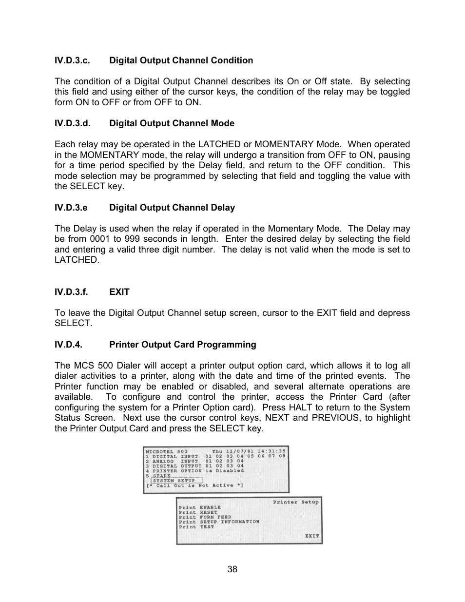 Microtel Series 500 User Manual | Page 45 / 74