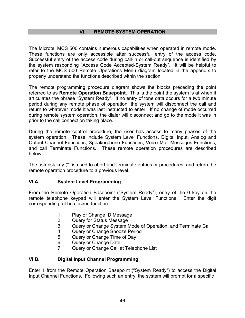 Microtel Series 500 User Manual | Page 53 / 74