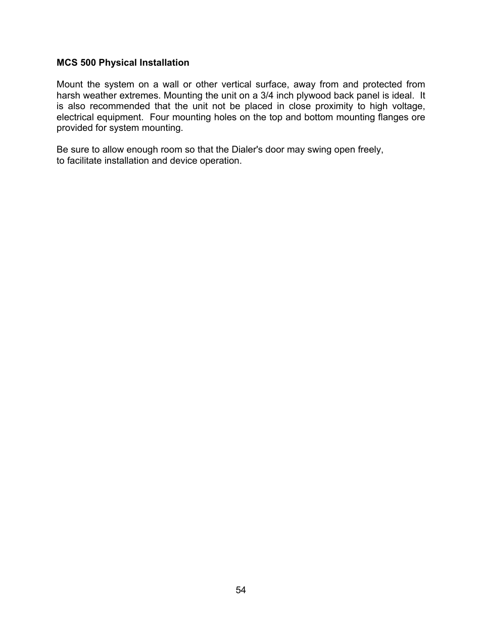 Microtel Series 500 User Manual | Page 61 / 74