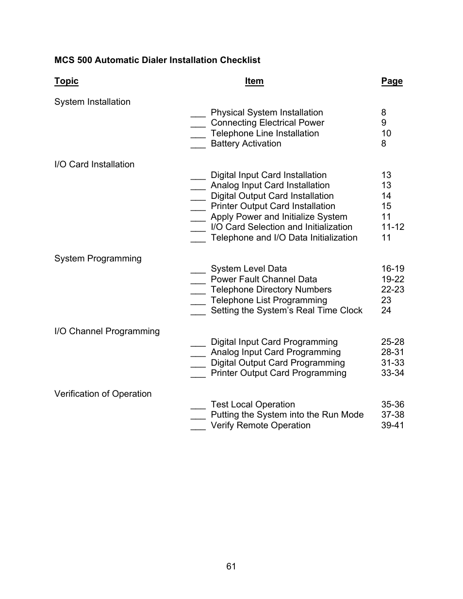 Microtel Series 500 User Manual | Page 68 / 74