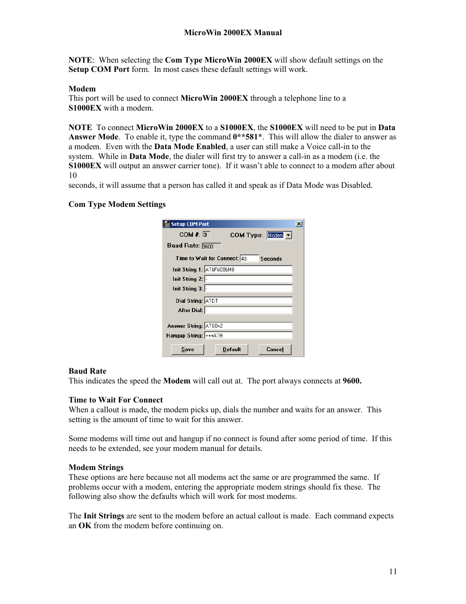 Microtel MicroWin 2000EX User Manual | Page 17 / 63