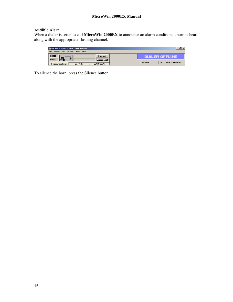 Microtel MicroWin 2000EX User Manual | Page 22 / 63