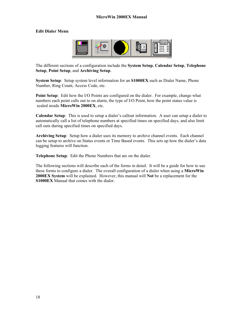 Microtel MicroWin 2000EX User Manual | Page 24 / 63