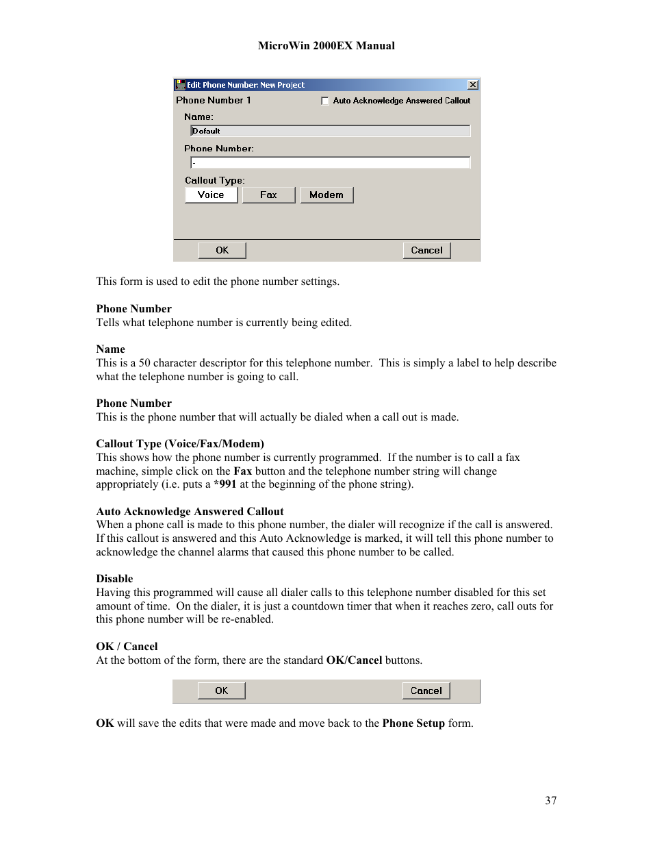 Microtel MicroWin 2000EX User Manual | Page 43 / 63