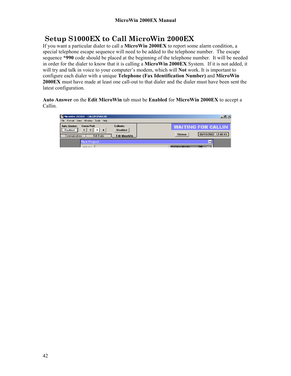 Microtel MicroWin 2000EX User Manual | Page 48 / 63