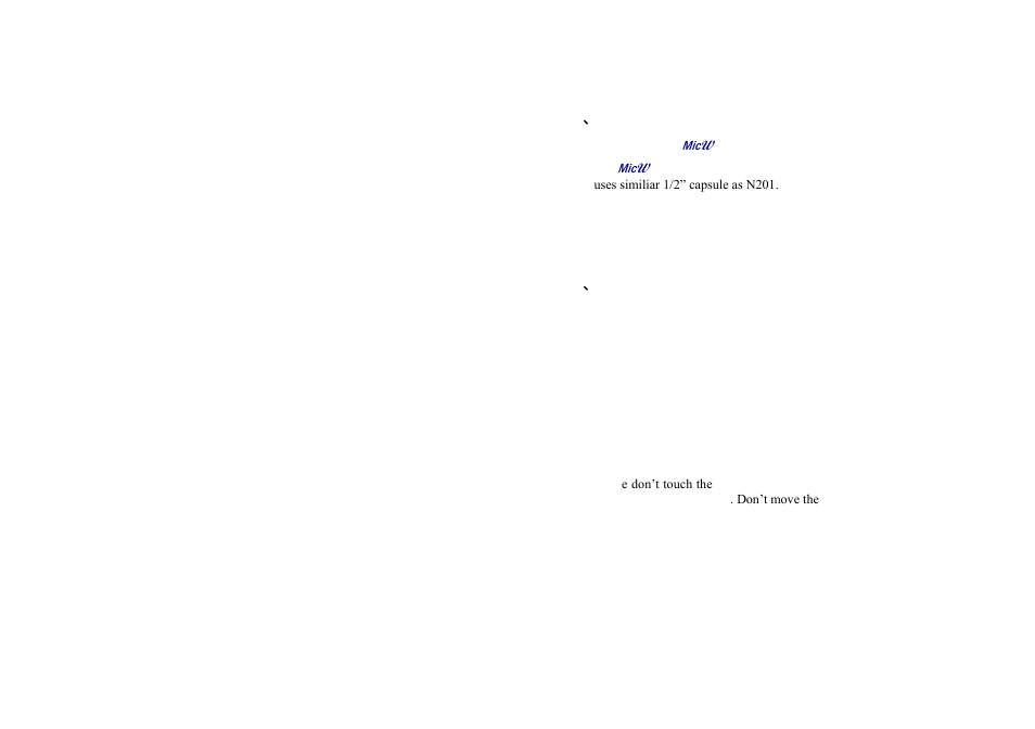 MicW CN201 User Manual | Page 3 / 4