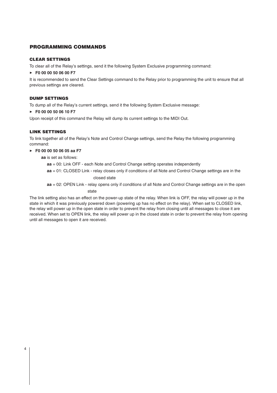MIDI Solutions Relay User Manual | Page 4 / 10