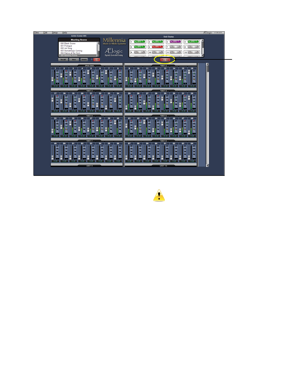 Overview, Control section | Millennia HV-3R Eight Channel Remote-Control Microphone Preamp v 1.3.1 User Manual | Page 17 / 40