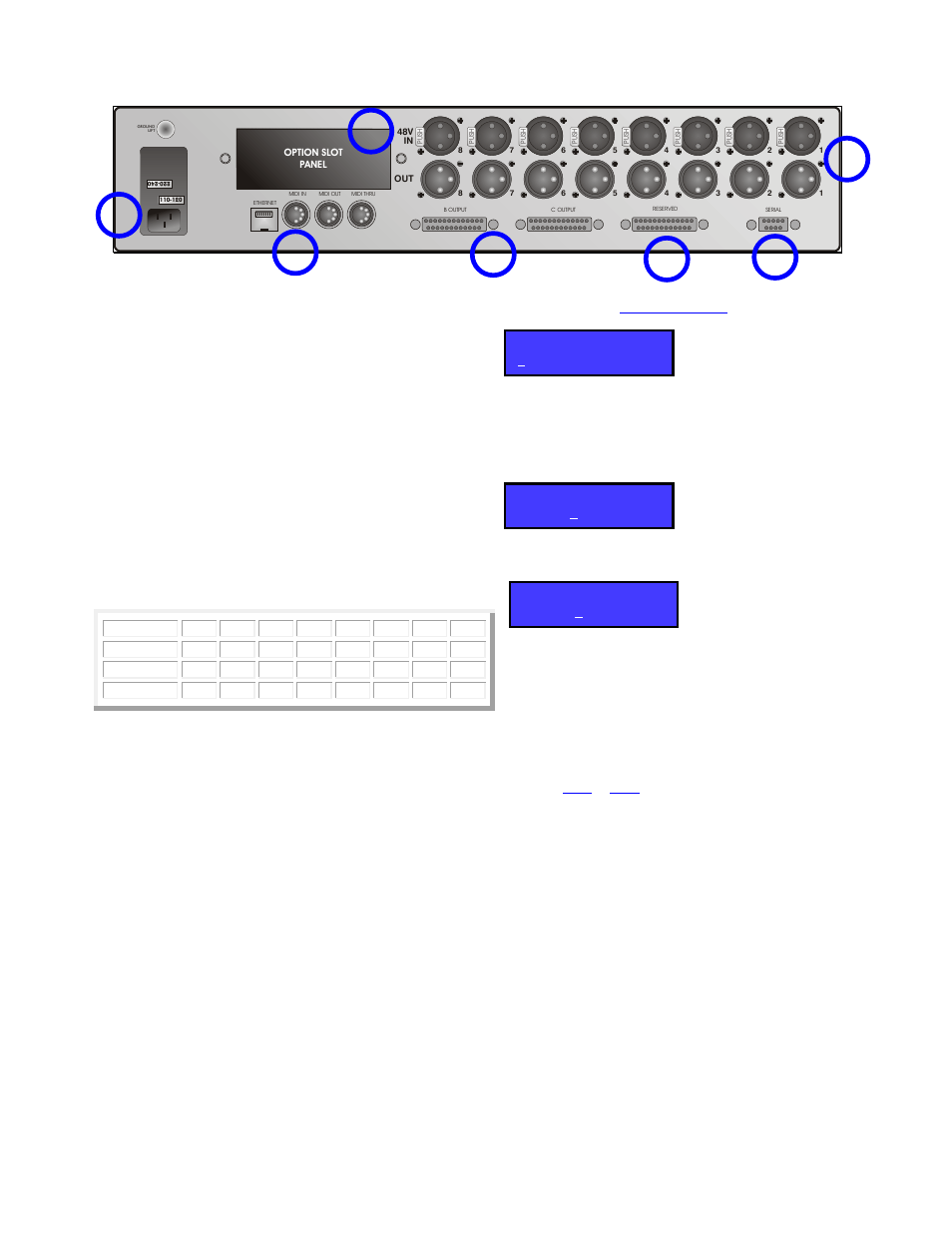 Rear panel functions, Hardware operation, Menu section navigation | Getting started, Locking front panel in remote | Millennia HV-3R Eight Channel Remote-Control Microphone Preamp v 1.3.1 User Manual | Page 8 / 40