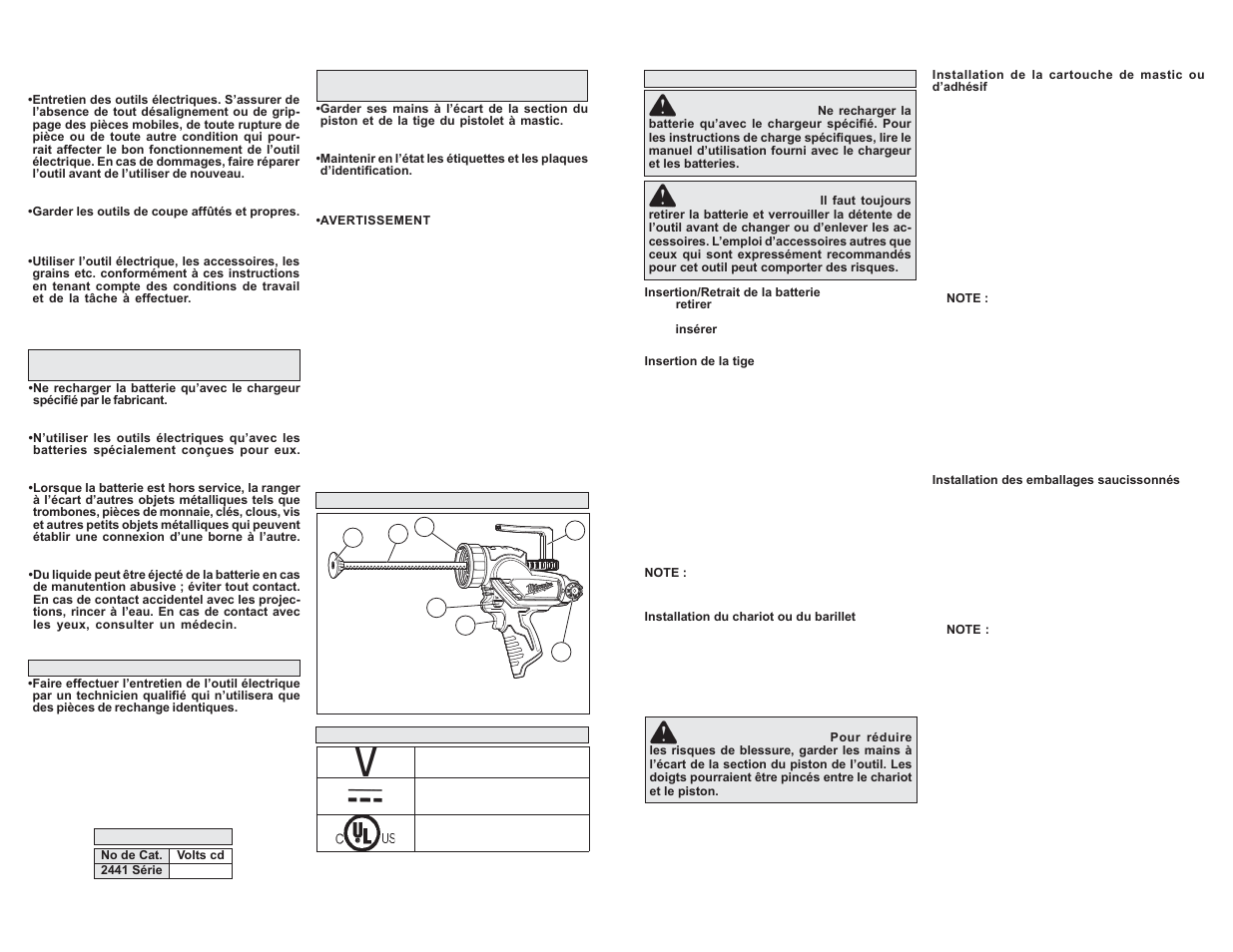 Milwaukee Tool 2441-21 User Manual | Page 5 / 11